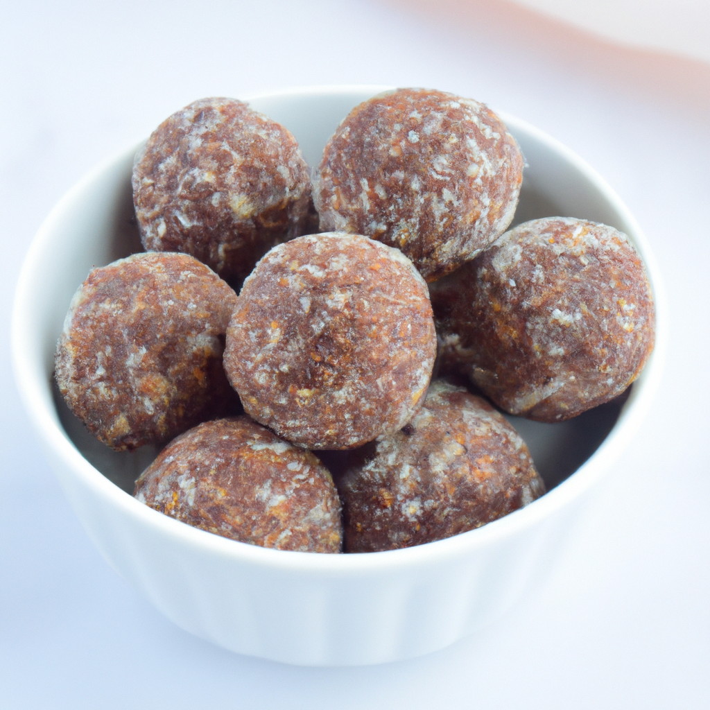 Raw Chocolate Almond Energy Balls